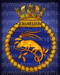 HMS Chameleon Magnet